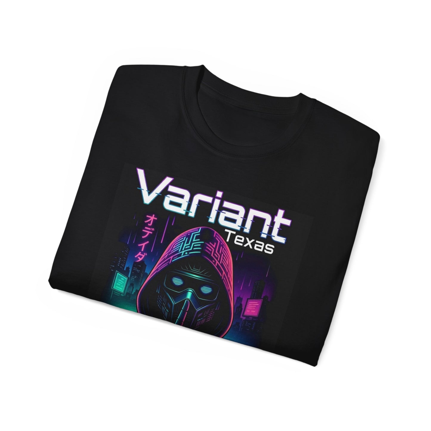 Variant Texas Cyberpunk Tee — "silent during the day, active during the night" Cyberpunk Shirt