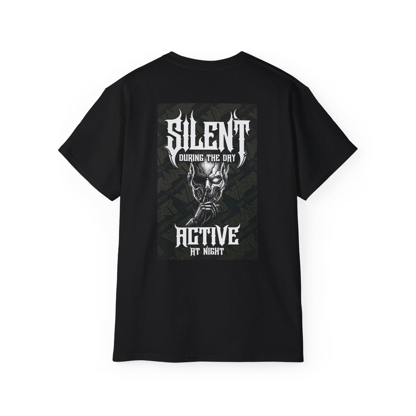 Nightfall alternate-'Silent Active at Night' Graphic Tee