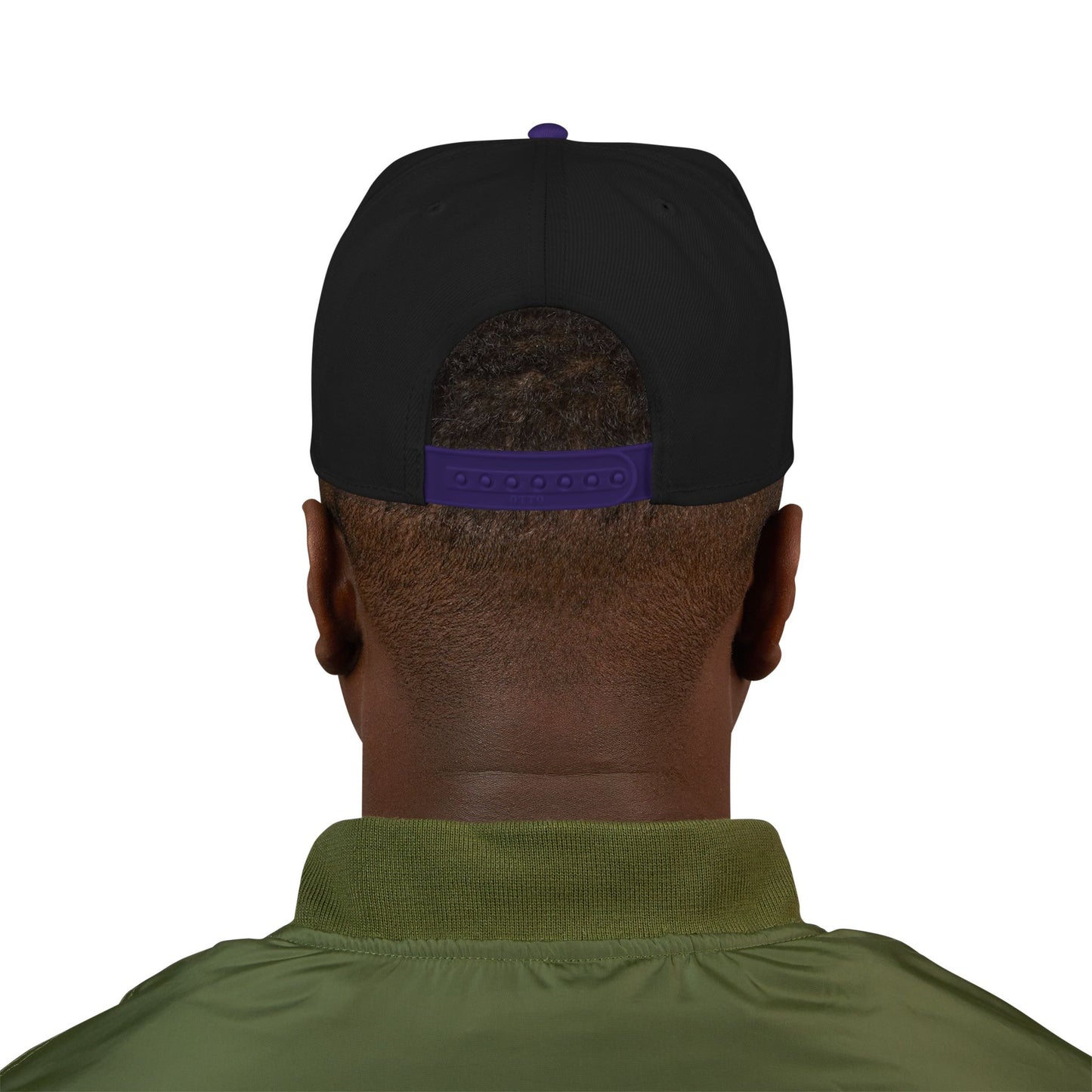 Variant Snapback Hat — Two-Tone Embroidered "WANT" Streetwear Cap